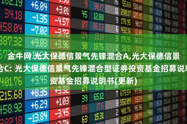 金牛网 光大保德信景气先锋混合A,光大保德信景气先锋混合C: 光大保德信景气先锋混合型证券投资基金招募说明书(更新)