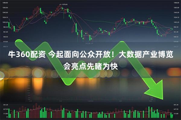 牛360配资 今起面向公众开放！大数据产业博览会亮点先睹为快